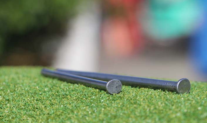 Installation Nails Synthetic Grass Artificial Grass Tools Installation L.A.