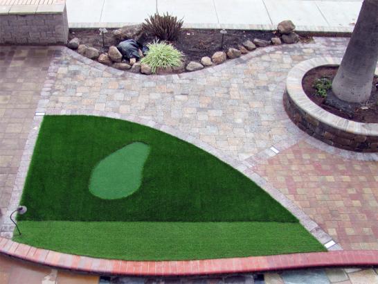 Artificial Grass Photos: Putting Greens San Fernando California Fake Turf  Front Yard